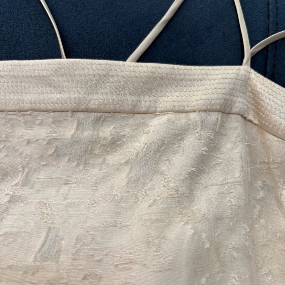 Elizabeth and James Cream Mini Dress - Picture 7 of 13